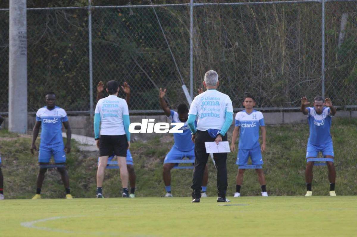 Así fue el segundo entreno de la Selección de Honduras que se prepara para buscar la clasificación a la Copa Oro 2025