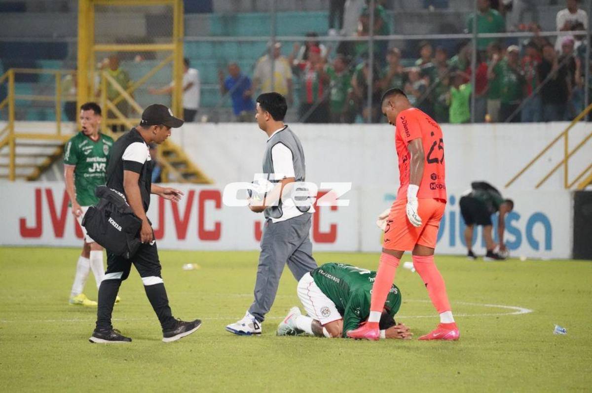 El provocador gesto de jugador de Motagua, niño sorprende a Anangonó y el abrazo de Diego Vázquez con su hijo tras el gol