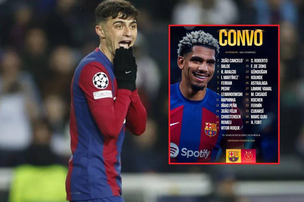 ¿Por qué Xavi lleva tres lesionados? La convocatoria del Barcelona para ganar la Supercopa de España