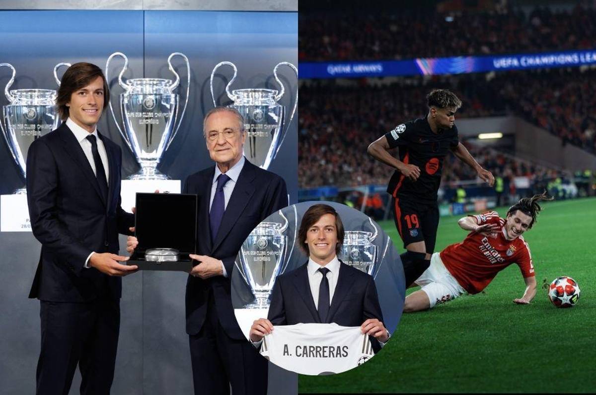 Real Madrid presenta a Álvaro Carreras: su nuevo dorsal y su respuesta sobre Lamine Yamal: Marcelo y Roberto Carlos son...