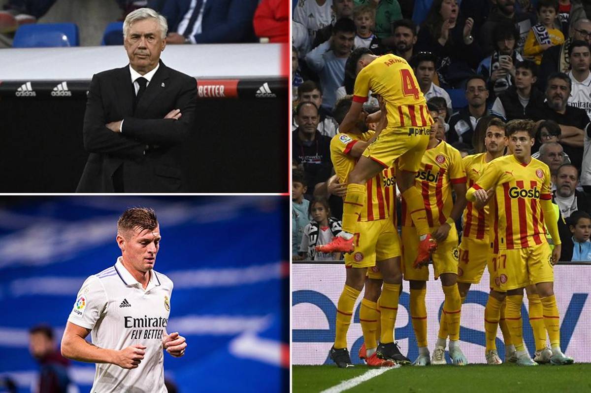 ¡Con polémica en el Bernabéu! Real Madrid tropieza contra el Girona, pero recuperó la punta de la liga española; Kroos vio la roja