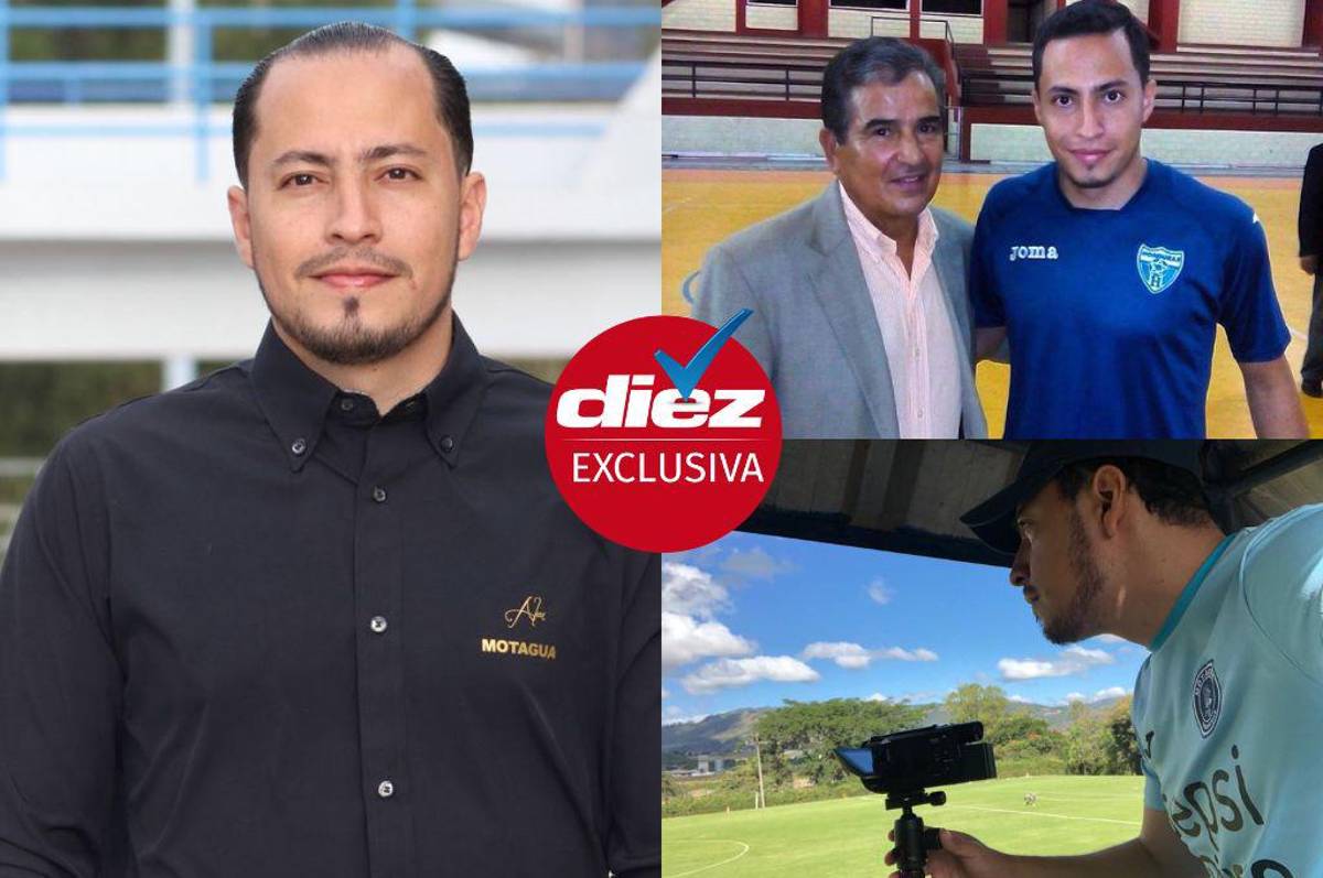 ¡Del fútbol sala al Motagua! Carlos Montes, la mente maestra de Diego Vázquez: “Yo soy el primer video analista de Honduras”