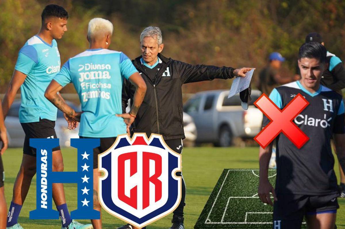 Con el sustituto de Luis Palma y otra duda: El 11 que se perfila en la Selección de Honduras ante Costa Rica