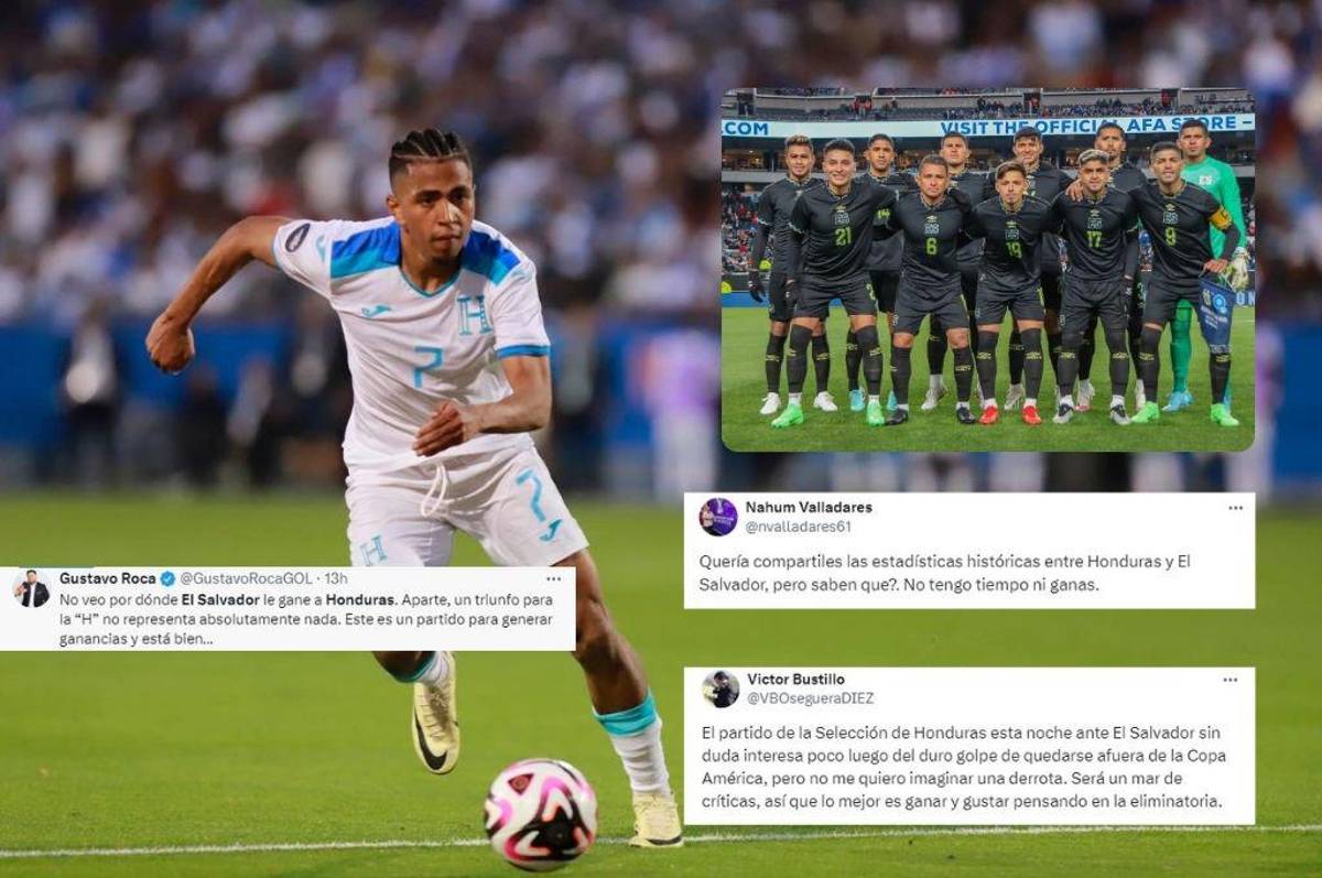 Lo que dice la prensa sobre el Honduras vs El Salvador: “Interesa poco” y “seguirá maquillando su realidad”