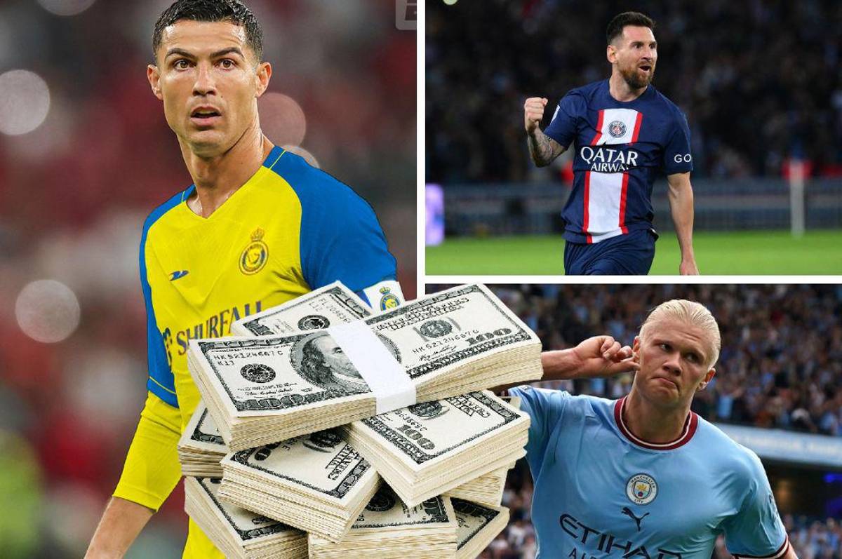 Cristiano Ronaldo borra a Mbappé y a Messi: Los futbolistas mejor pagados del mundo; 200 millones cobrará CR7