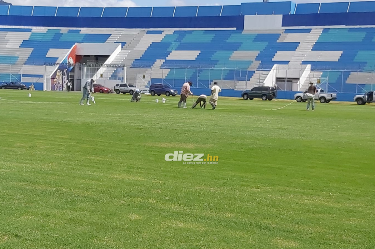 Instalación de fibra óptica y reparación total de sanitarios: Los nuevos cambios que ya luce el estadio Nacional de Tegucigalpa
