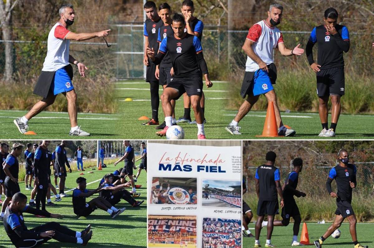 Lavallén ya impone su estilo en Olimpia: así son los entrenamientos del argentino y el regalo especial que recibió del club