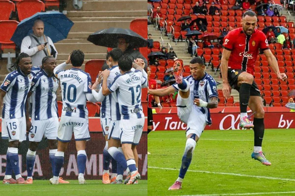 Kervin Arriaga fue importante y así le fue al Levante contra Mallorca en la jornada 10 de la Liga Española