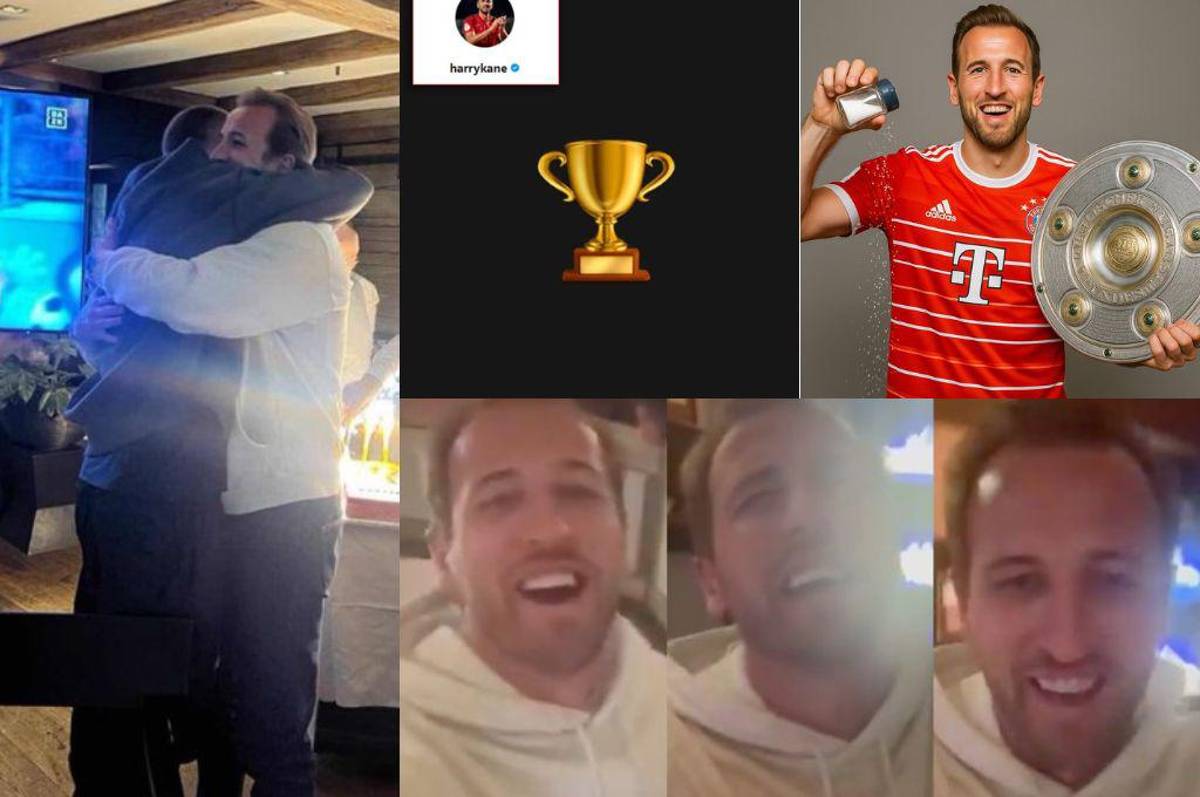 Harry Kane se volvió loco y el abrazo que todos deseaban ver: así fue el festejo del Bayern Múnich tras conseguir su título 34