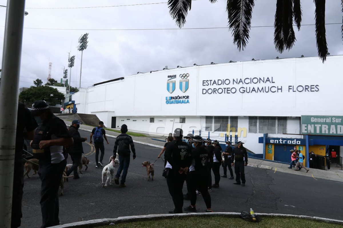 Concacaf League: Seguridad policial, canina, venta alimentos y protocolos de bioseguridad para la final Comunicaciones-Motagua