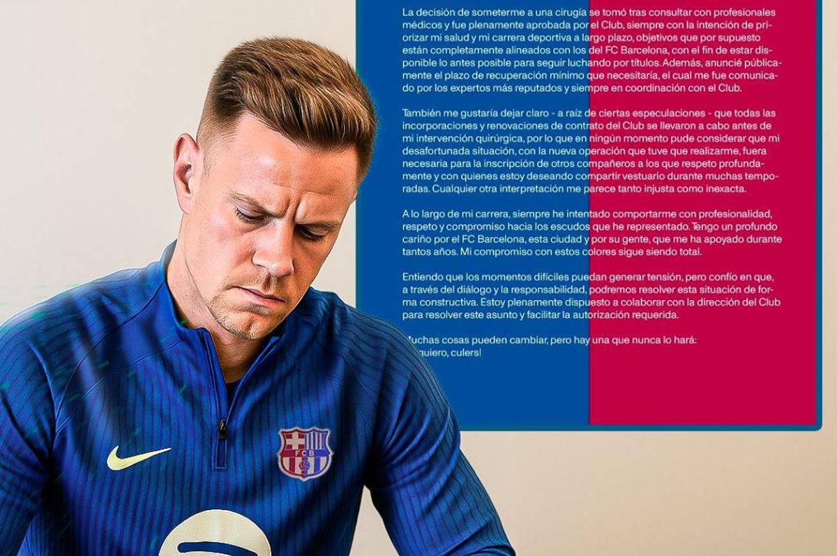 Barcelona da nuevo golpe a Ter Stegen y esta fue la respuesta que recibieron del alemán: Como cualquier jugador...