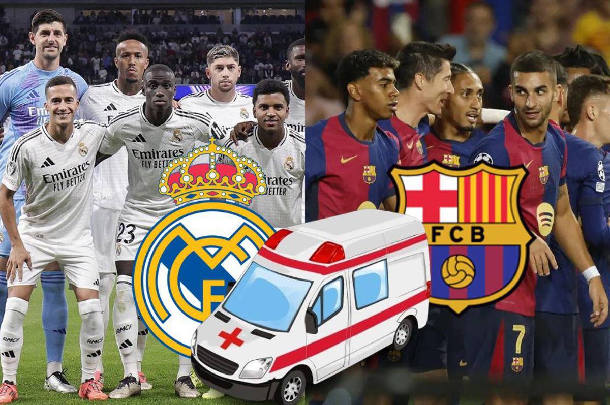 Habrá dos infiltrados en el Real Madrid-Barcelona: estas son todas las bajas confirmadas para el Clásico