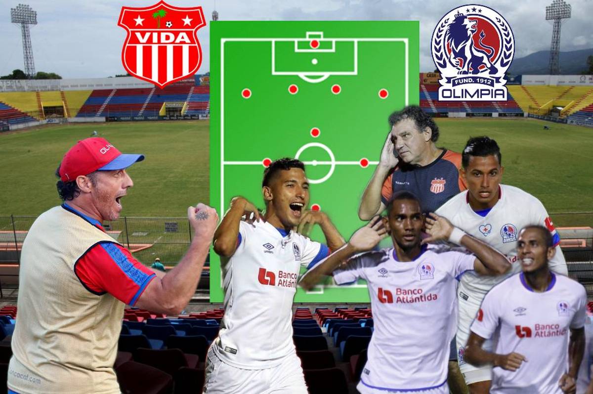 ¡Con toda su artillería! Así es el posible 11 del Olimpia de Pedro Troglio que busca liquidar al Vida