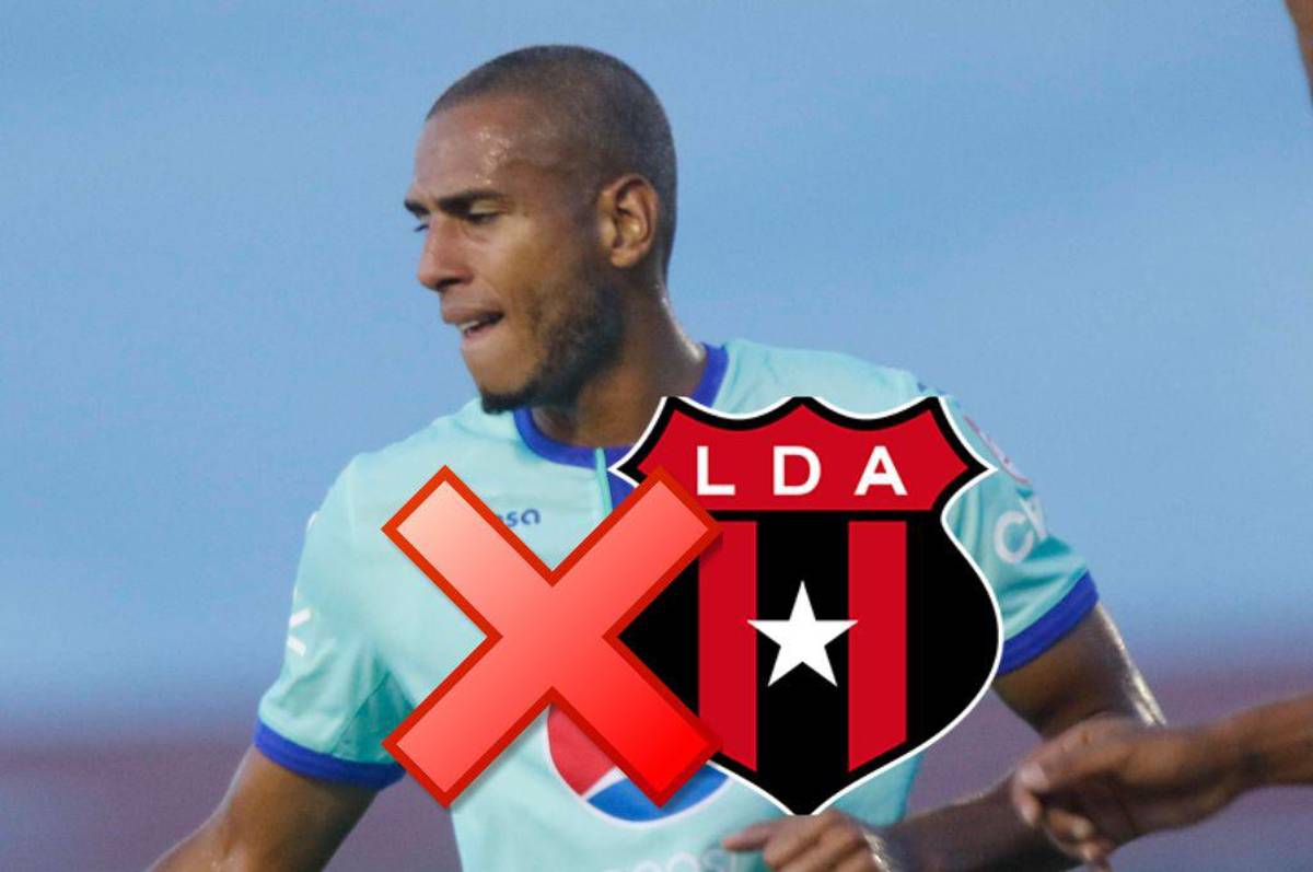 El hondureño Eddie Hernández no jugará finalmente en la Liga Deportiva Alajuelense de Costa Rica