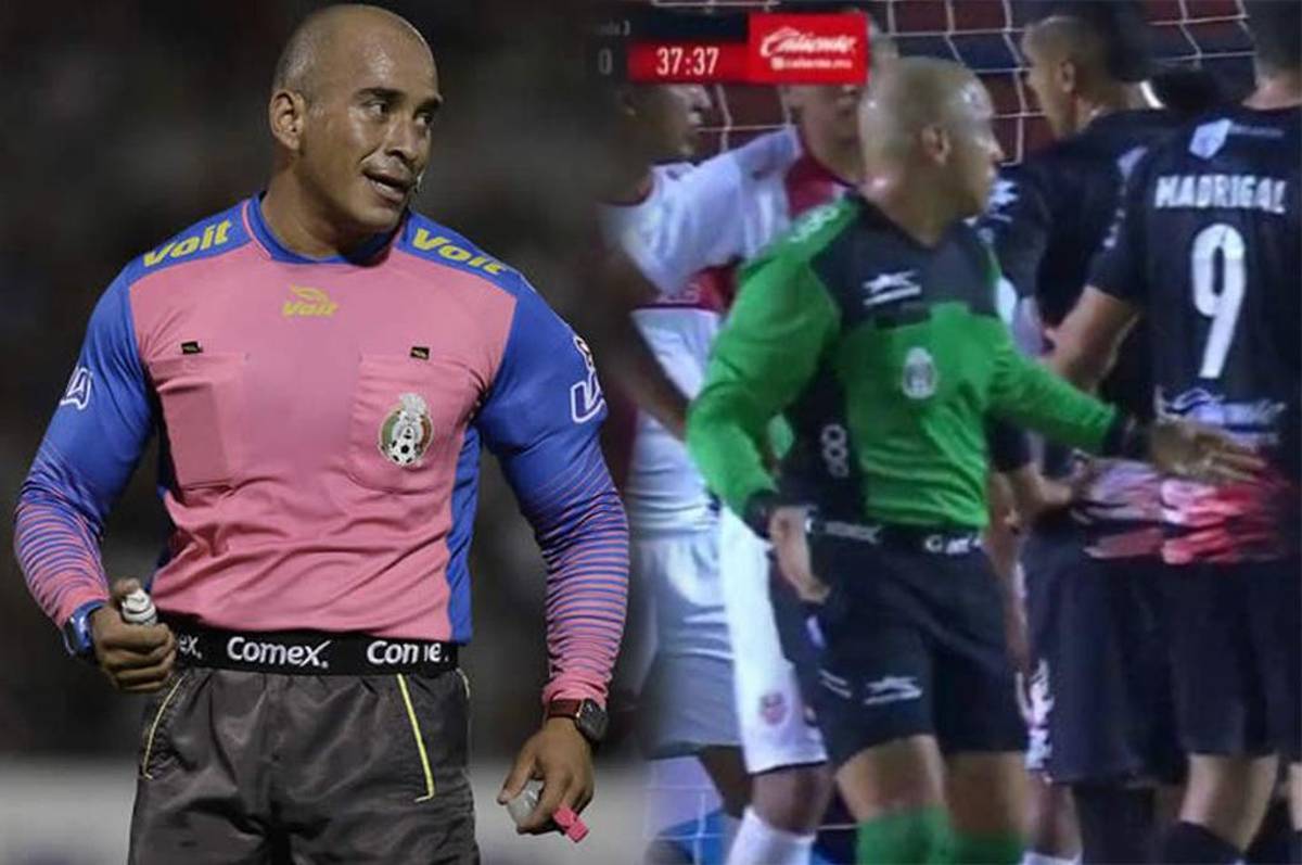 El insólito pedido de un árbitro a los jugadores en México: ‘‘Déjen me recupero, cabrones; fueron tres contragolpes’’