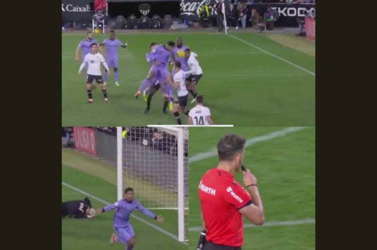 El ‘robo’ de Gil Manzano al Real Madrid, la terrible lesión de Diakhaby y la bronca que tuvo Vinicius con el Valencia en Mestalla