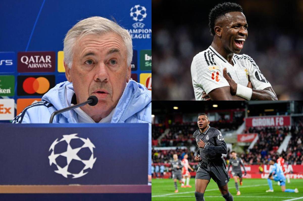 Ancelotti hace broma sobre Mbappé y revela si Vinicius será titular ante Atalanta: “No me importa si le gusta o no...”