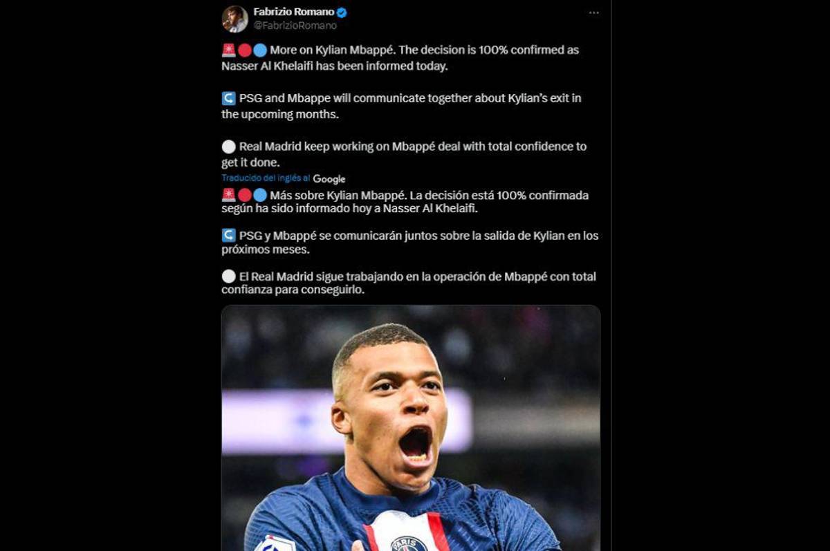 “Mbappé elige al Real Madrid” y Romano adelanta más detalles: así reacciona la prensa a la salida inesperada del francés del PSG