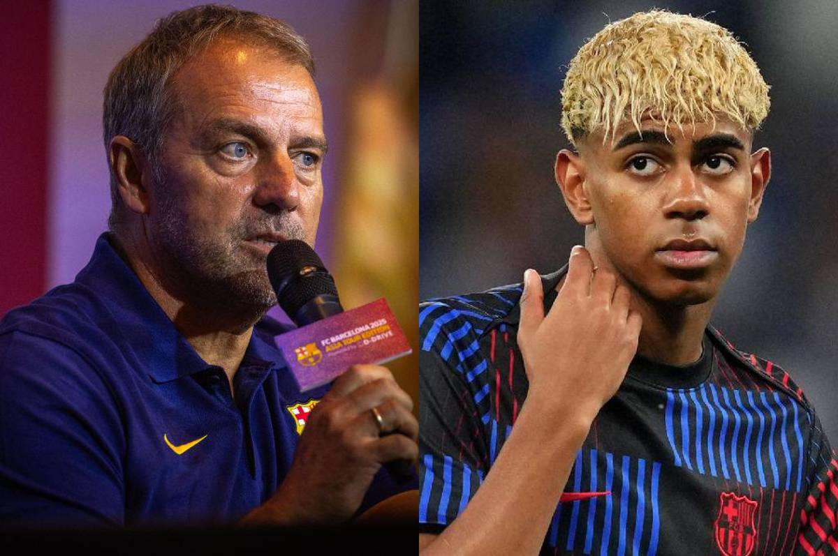 Hansi Flick confirma lo que pasará con Lamine Yamal en la pretemporada del Barcelona en Corea del Sur