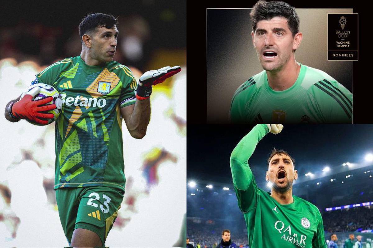 Dibu Martínez quiere dar el golpe en el Yashin: Courtois y Donnarumma ya lo saben para la gala del Balón de Oro