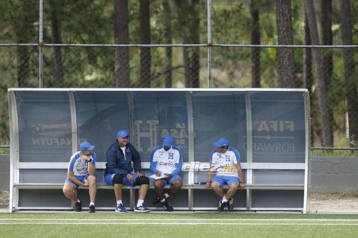 El invitado sorpresa, los ausentes y la nueva incorporación: Así fue el nuevo entrenamiento de Honduras bajo las órdenes de Diego Vázquez