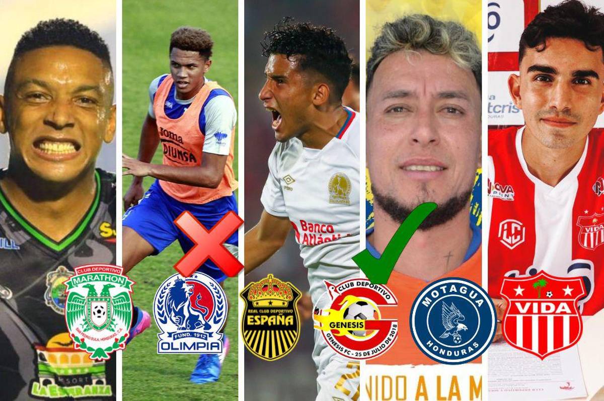 Fichajes: Erick Andino tiene nuevo equipo, panameño cerca de Marathón y jugador de Olimpia iría a la UPNFM