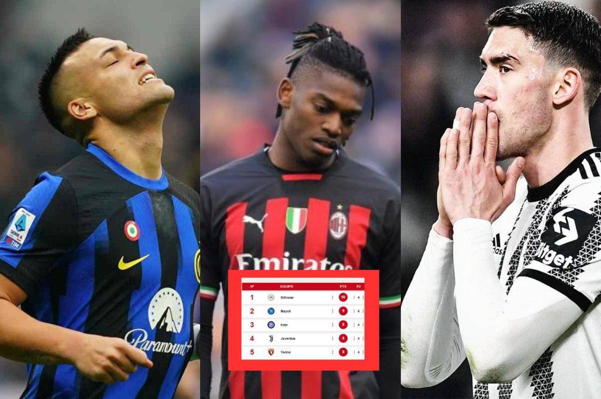 Ni el Inter, ni Milán y ni la Juventus: el inesperado líder de la Serie A tras cuatro fechas; así va la tabla de posiciones