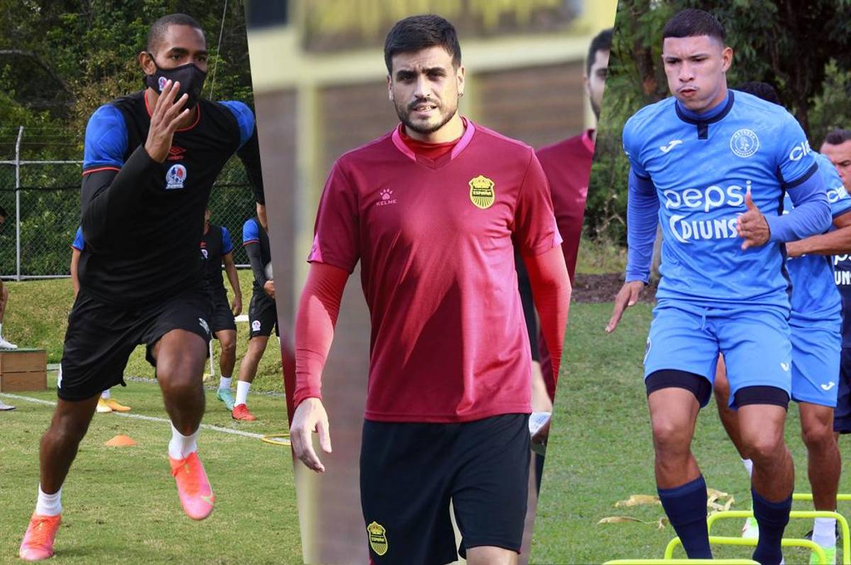 Olimpia, Real España y Motagua afinan los detalles para arrancar el lunes sus pretemporadas para el Clausura 2022