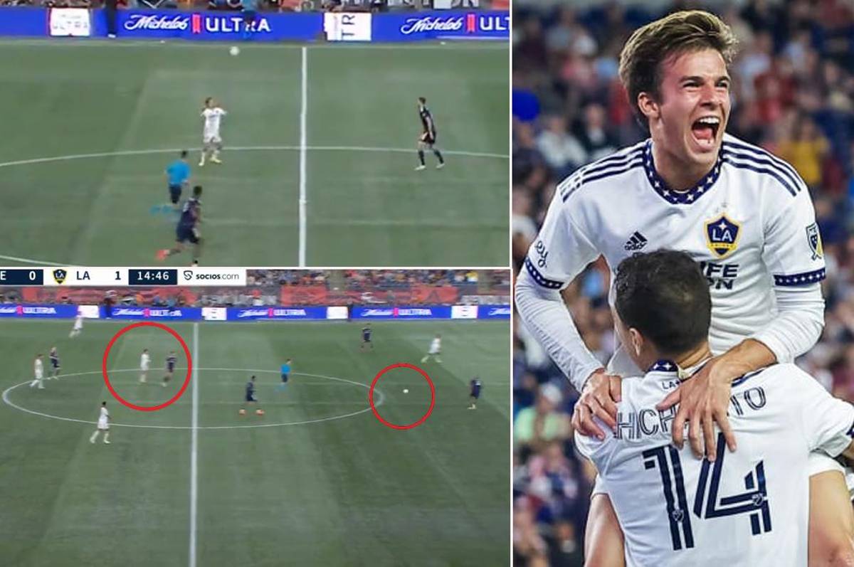 ¡Locura de Riqui Puig! La descomunal asistencia para que Chicharito Hernández marcara con los LA Galaxy en la MLS