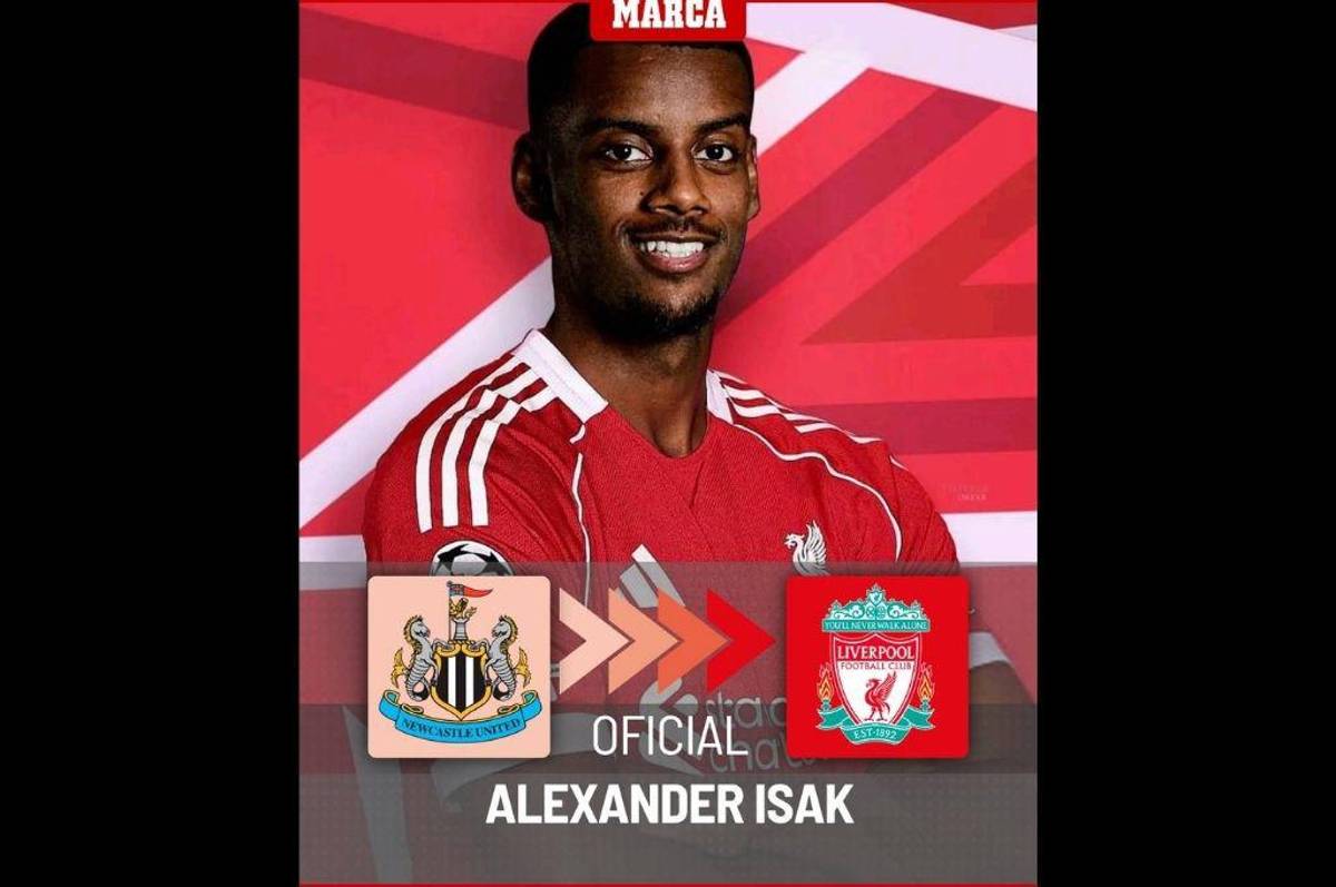 ¿Costó más que Neymar? Quién es Alexander Isak, el fichaje más caro de la historia de la Premier League y del Liverpool