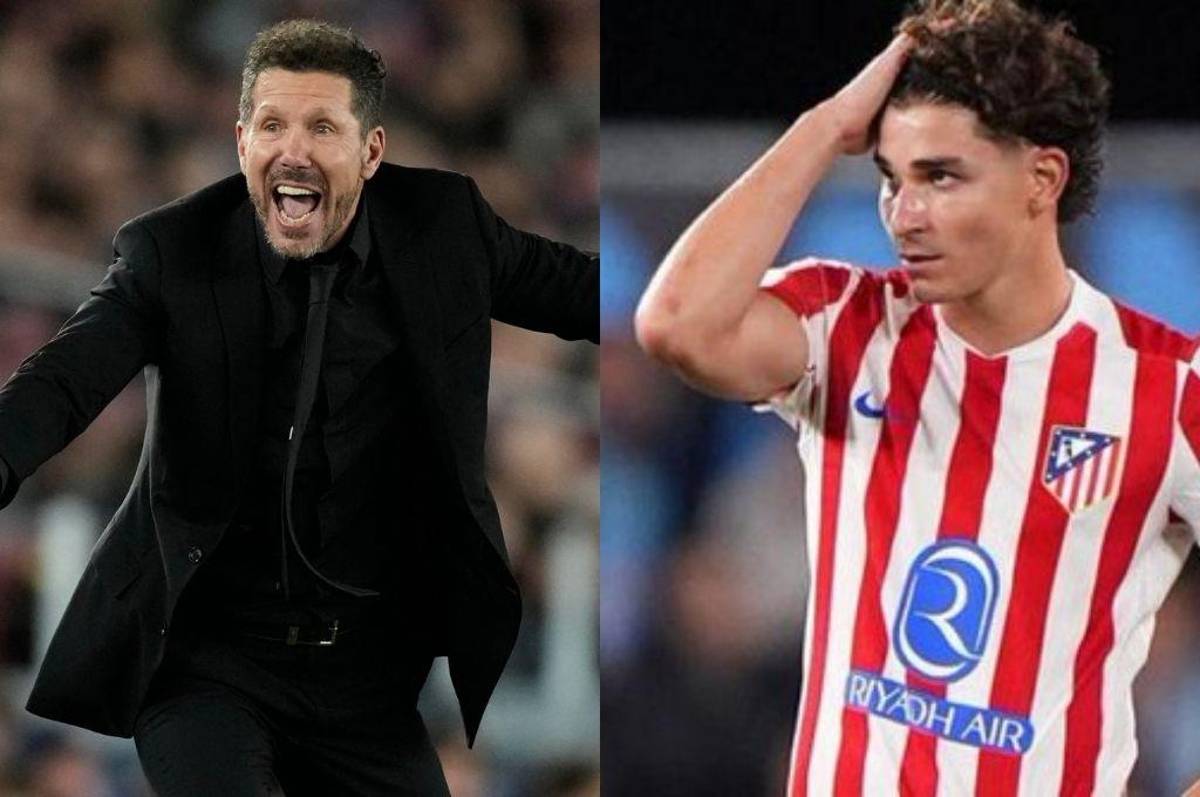 Cholo Simeone impacta a todo el Atlético tras el rendimiento de Julián Álvarez ante Barcelona: Un partido malo...