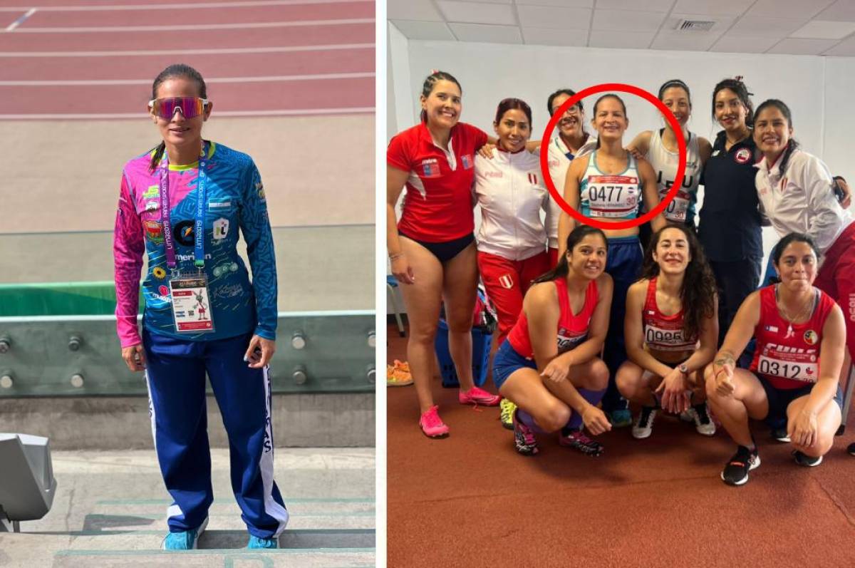 Atletismo: Hondureña Stephanie Hernández busca medalla de oro en Master Sudamericano en Perú