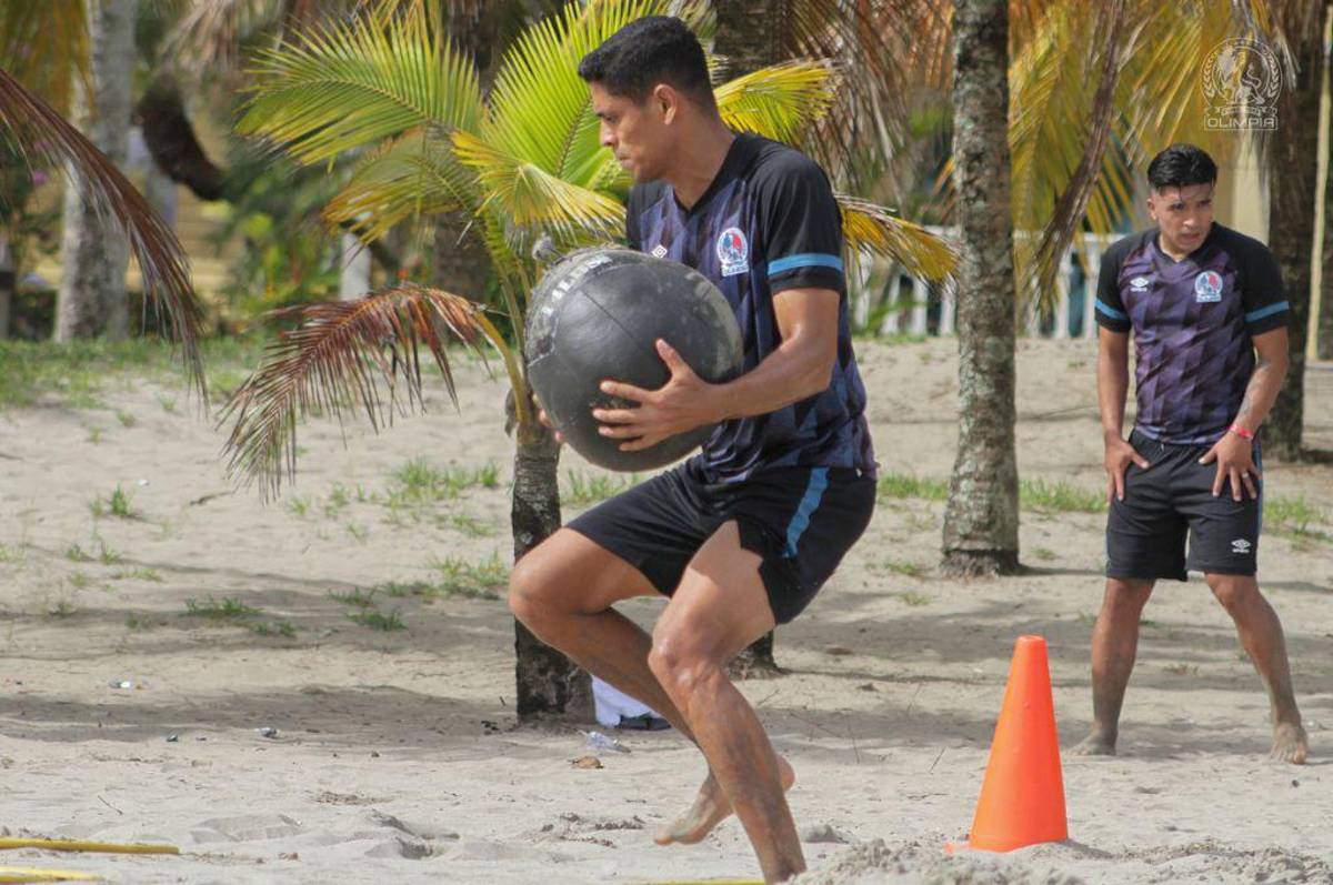 Así son los trabajos de pretemporada del Olimpia; Troglio enfocado al 100% pese a que aún no firma contrato