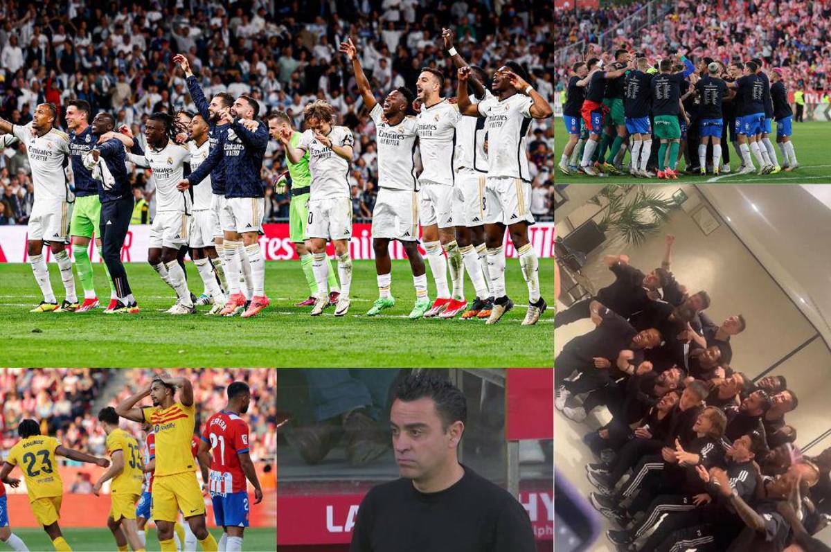 Mesurado festejo de Real Madrid, el motivo de la frustración de Xavi y el mensaje del Barcelona al campeón
