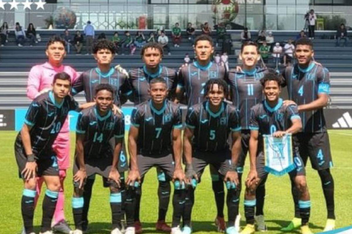 Honduras no pudo evitar la goleada ante México en juego amistoso. Foto: Fenafuth