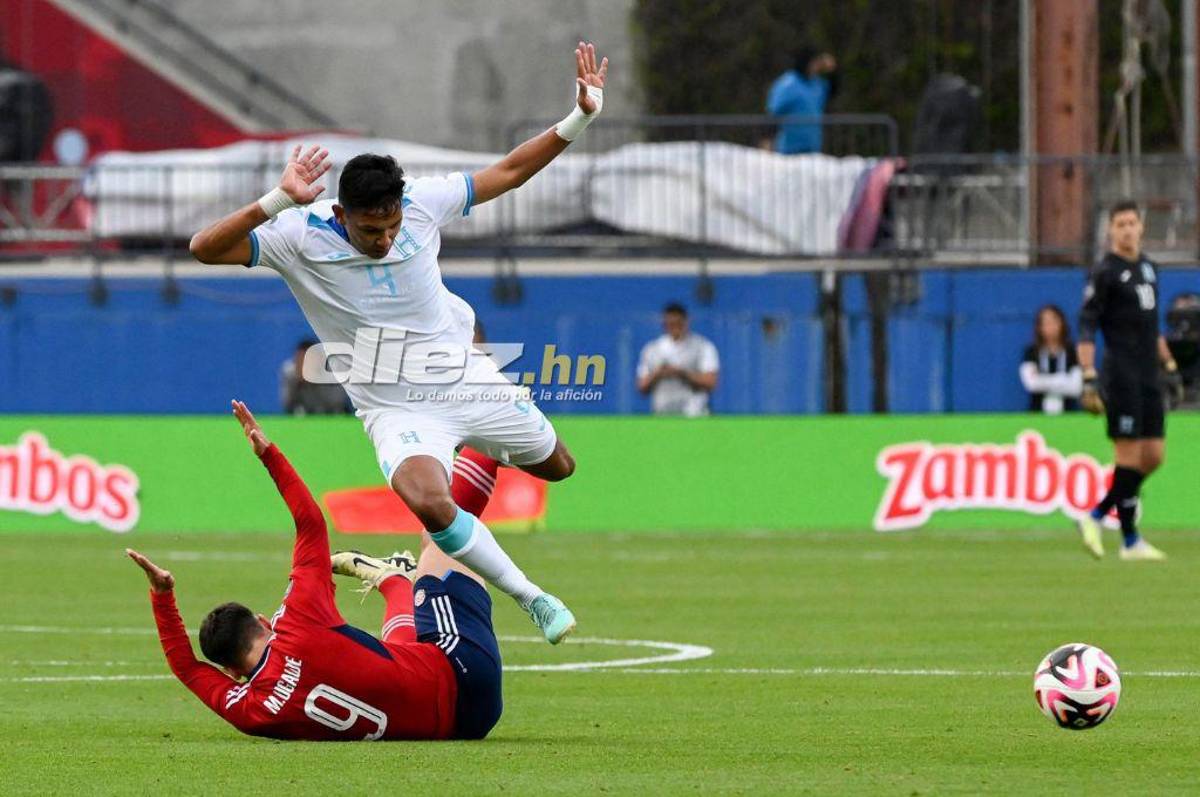 Muchos aplazados y pocos a destacar: El uno a uno de la Selección de Honduras en la derrota ante Costa Rica