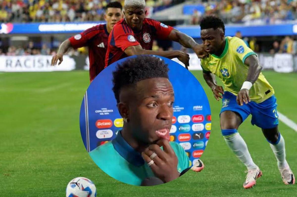 La queja de Vinicius a la Copa América y envía elogio a Costa Rica: “La calidad que vemos en la Eurocopa es diferente”