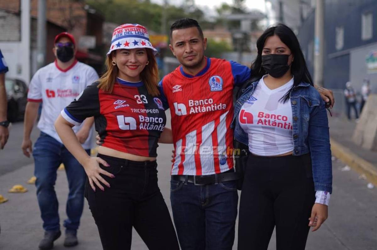 ¡Ya se respira la final en el Nacional! Así se vive el ambiente previo al Olimpia vs Real España en Tegucigalpa