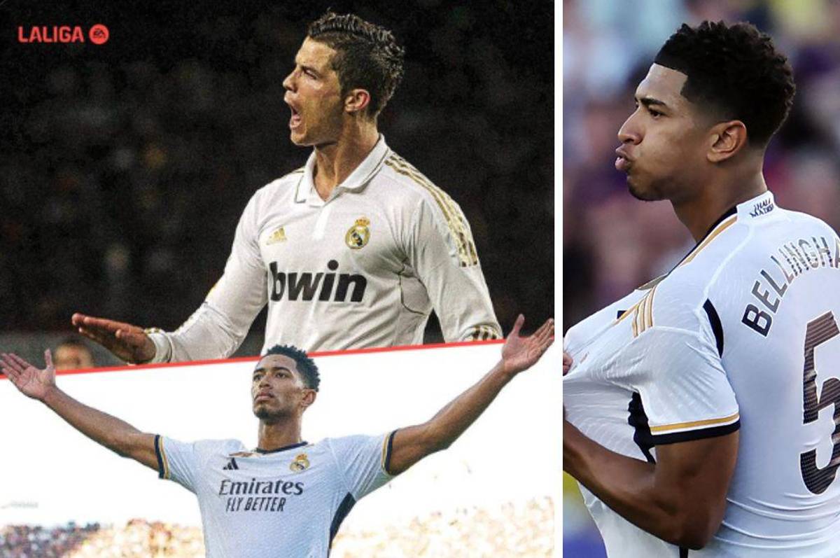 Estrella del Madrid compara a Jude con Cristiano Ronaldo: “Bellingham es increíble; la afición se acostumbró con CR7 y ha llegado uno más”
