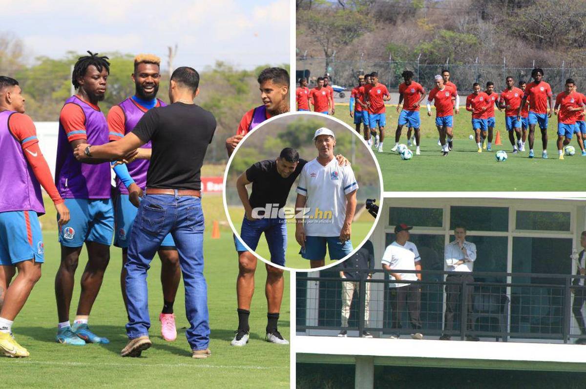 Visita sorpresa y bajo la mirada del “Presi”: el último entrenamiento de Olimpia antes de jugarse el pase a la final