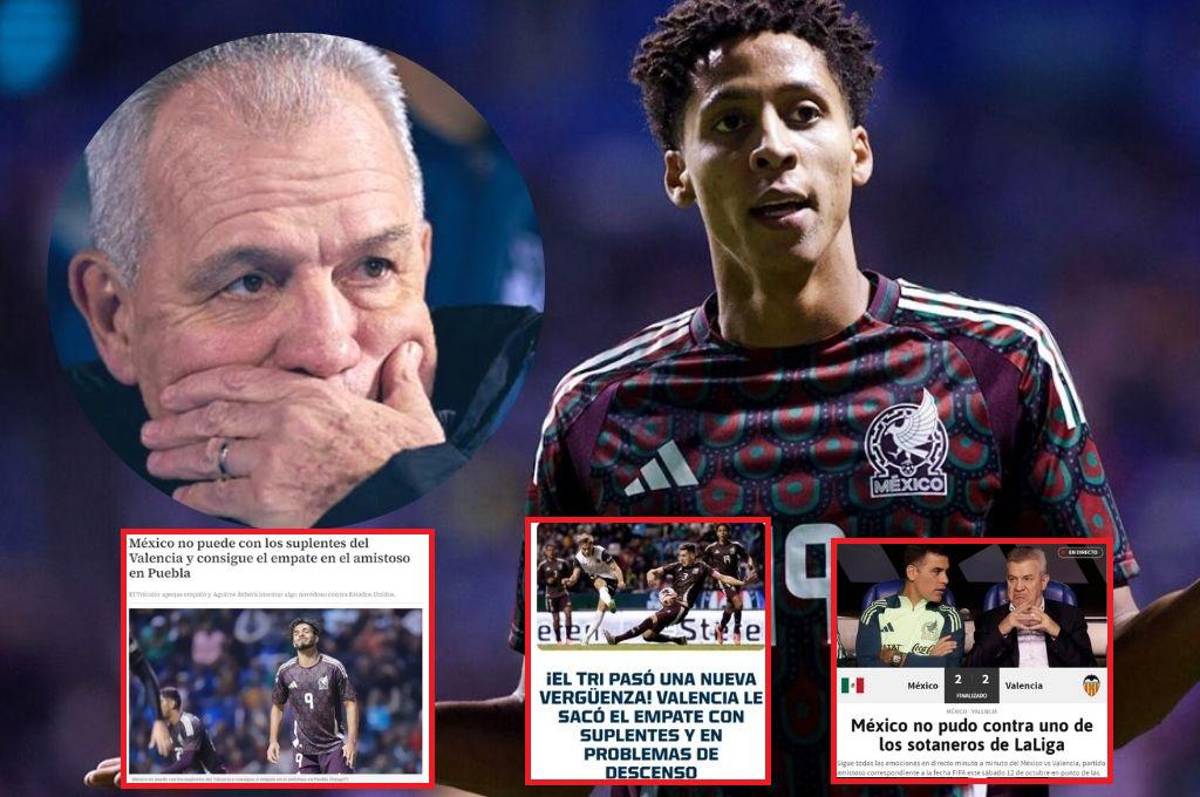 “Siguen sin existir”: la dura reacción de Faitelson tras empate de México ante Valencia “B” y lo que dicen del Vasco