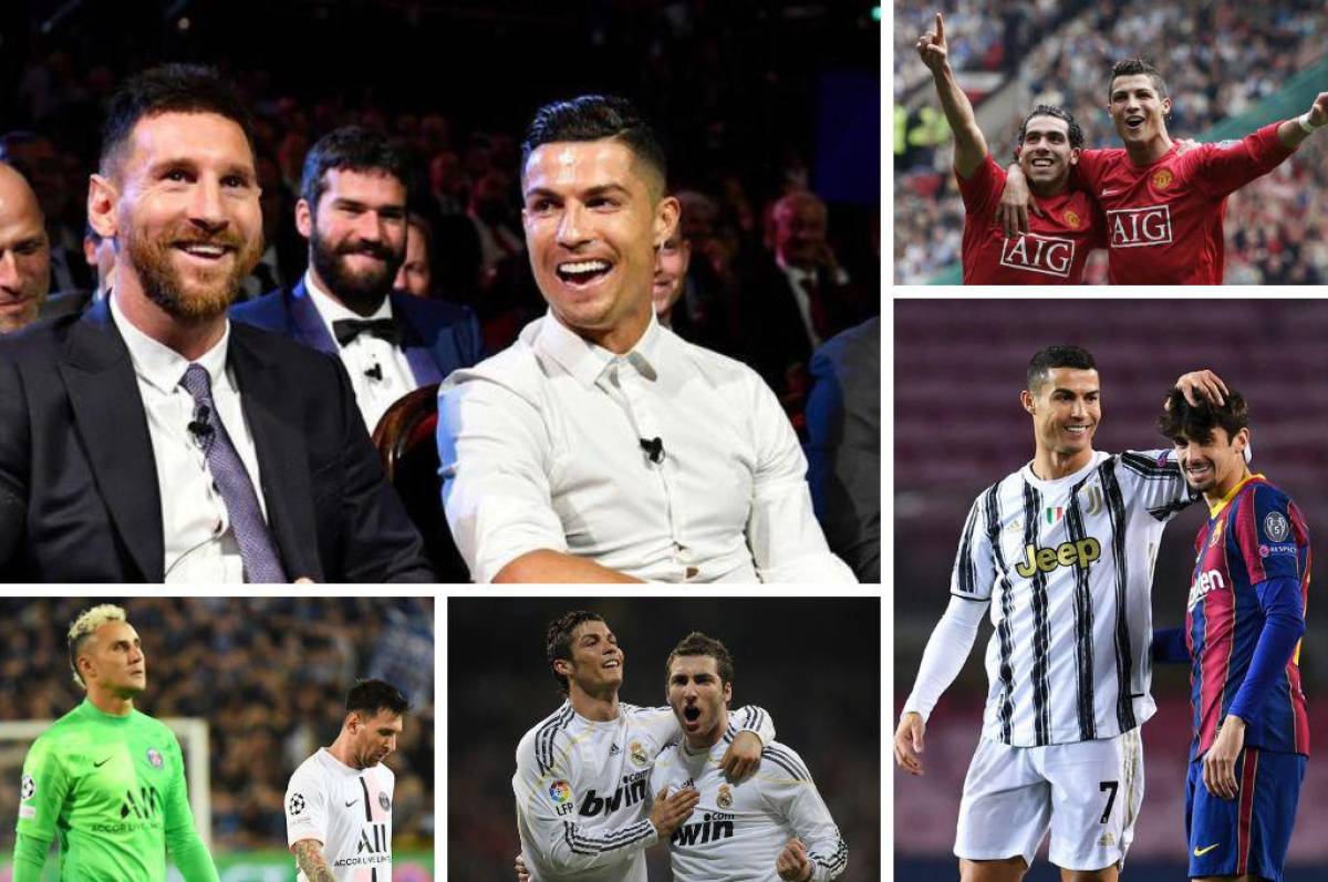 ¡Privilegiados y afortunados! Los 25 futbolistas que han compartido cancha con Cristiano Ronaldo y Leo Messi