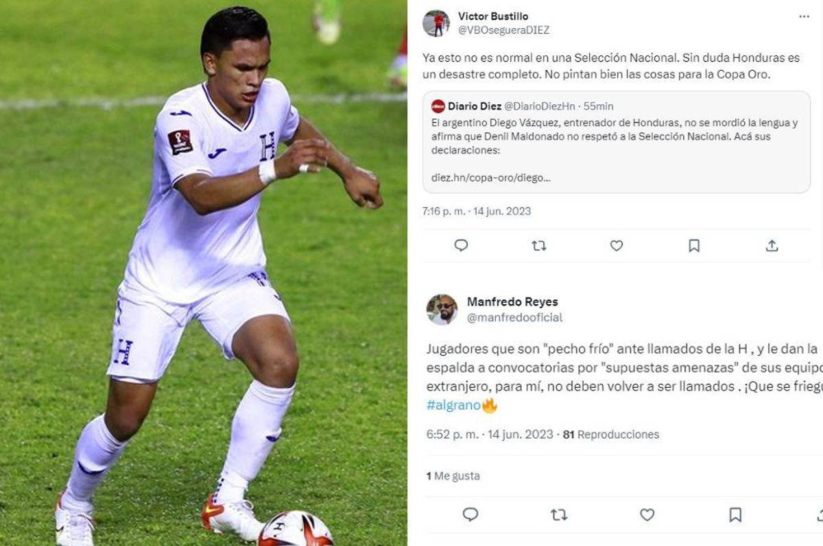 Así reacciona la prensa deportiva ante el caso de Denil Maldonado: “Jugadores que son pecho frío” y “Honduras es un desastre”