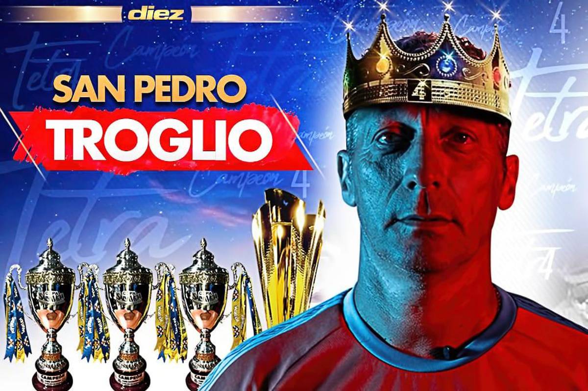 Pedro Troglio, el laureado arquitecto del ‘tetra’ que vino a Honduras para sacar de las penumbras a Olimpia