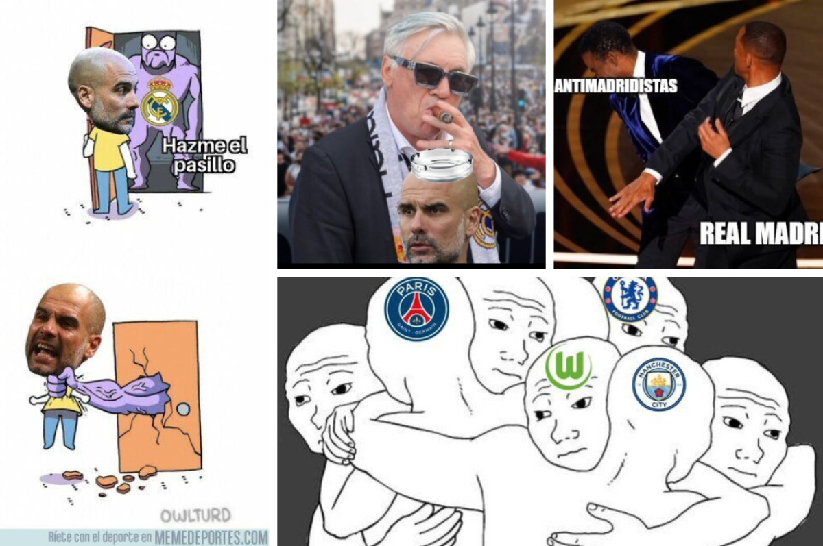 Pep Guardiola, ídolo del Barcelona, es la víctima favorita: Los nuevos memes de la remontada del Real Madrid en Champions