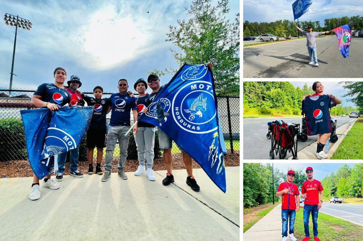 La familia que viajó desde el Sur de Carolina para ver a Motagua: el ambiente que se vivió antes del partido contra Municipal