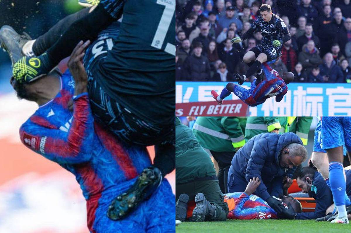 “Déjenlo morir”: sufrió una patada de lucha libre en plena FA Cup, este es su estado de salud y los horribles cantos