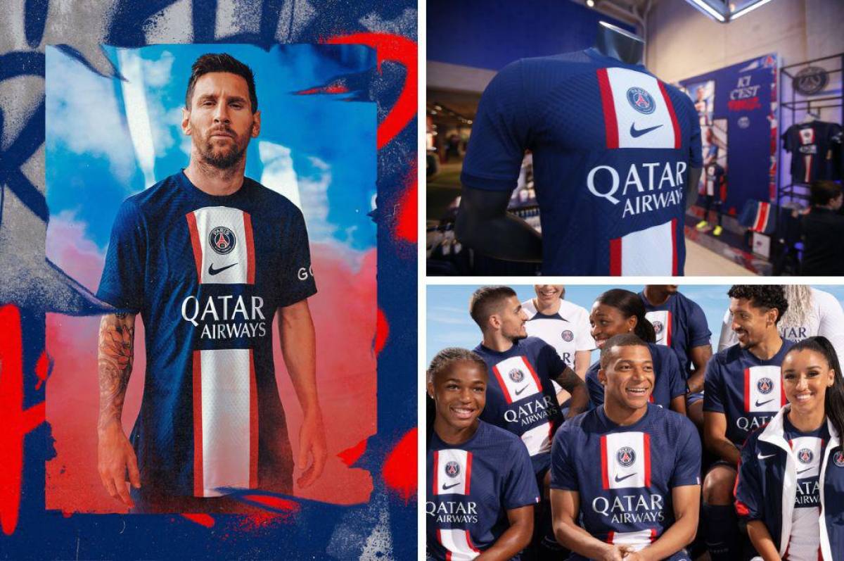 ¿Y Neymar? PSG presentó su nueva camisa para la temporada 2022-23: Regresa la franja y esta es la que más se vende