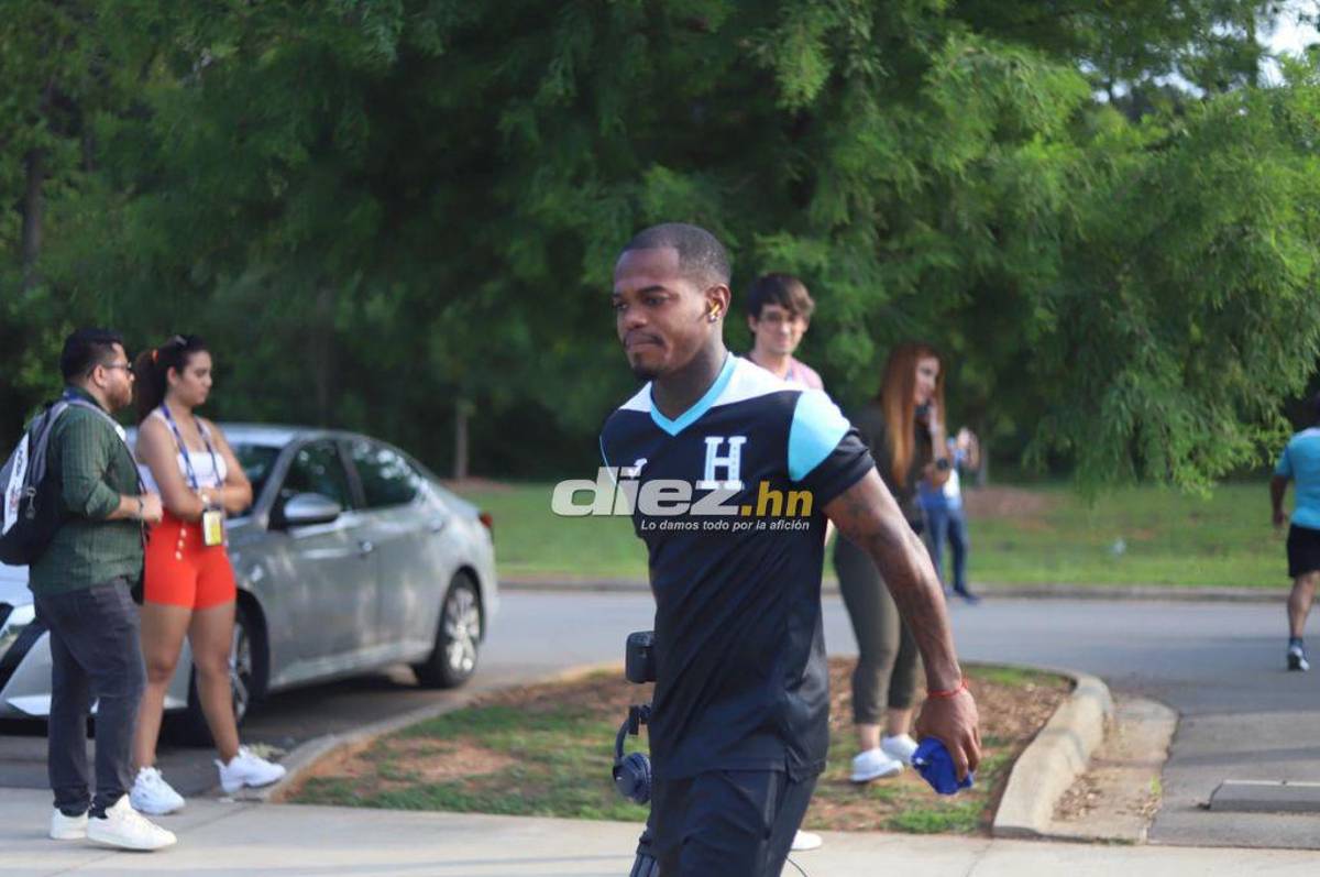 La charla de Diego con futbolista y la admiración de “Chelito” a Pinto: el último entrenamiento de Honduras antes de enfrentar a Haití