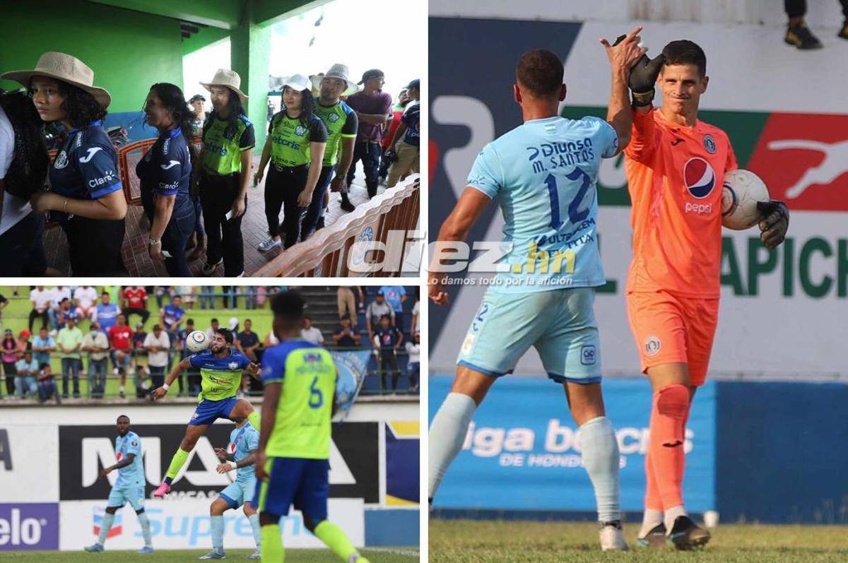 El ambiente que se vivió en el Olancho FC-Motagua y la euforia de Jonathan Rougier tras detener un penal; fue el “MVP”